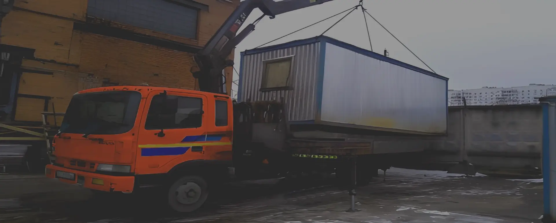 Получить уникальное предложение по перевозке негабаритного вагончика грузовым транспортом по России из Североморска с гарантией безопасности